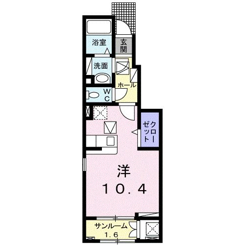 グリーンパークⅡの間取り