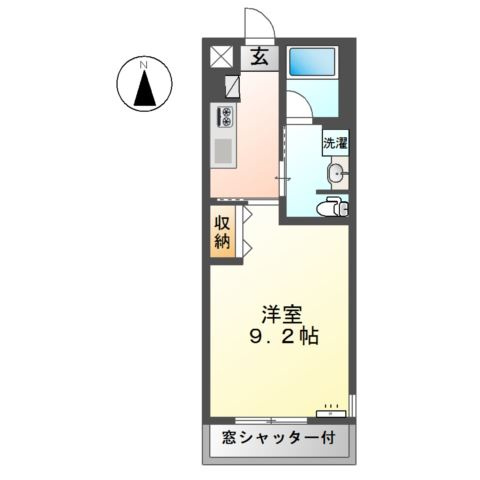 ジプソフィラの間取り