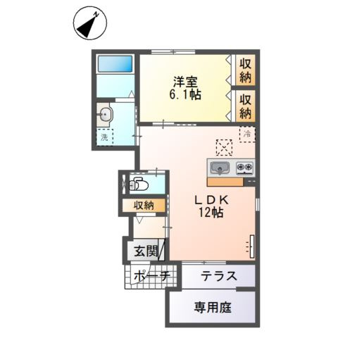 ポートフィノの間取り