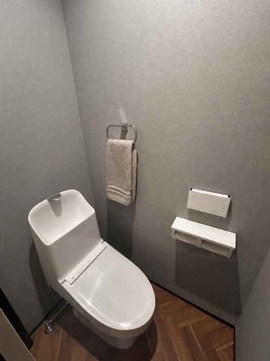 平塚市御殿2丁目新築戸建て　A号棟のトイレ|トイレも気になるポイント