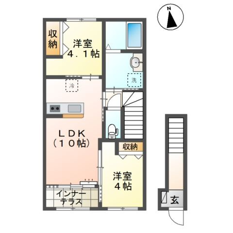Ｒｅ：Ｓｐｒｉｎｇ　Ｎａｔｓｕｍｉの間取り