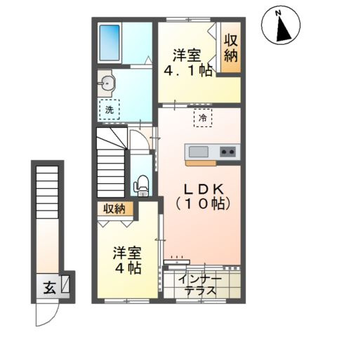 Ｒｅ：Ｓｐｒｉｎｇ　Ｎａｔｓｕｍｉの間取り