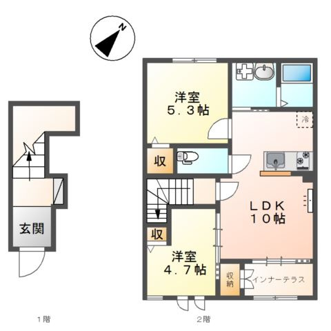 ファインステラの間取り