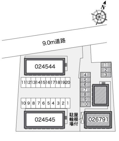 レオパレスジャルダンＣのその他