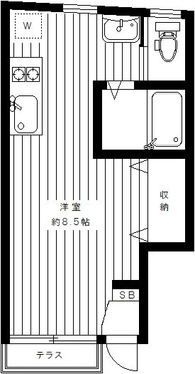 レコルティーヌの間取り
