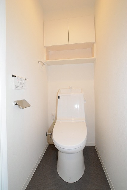 ステージファースト菊川アジールコートのトイレ|清潔感のあるトイレです