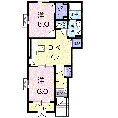 クオーレの間取り