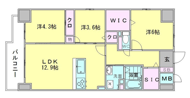 【区画図】 | Satowa吉塚