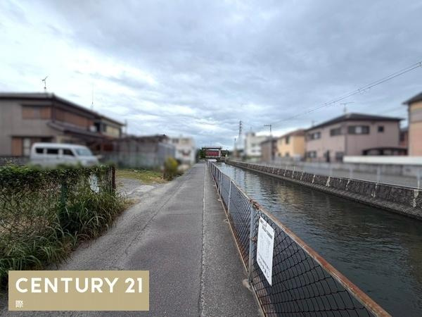 和歌山市杭ノ瀬　土地の前面道路含む現地写真