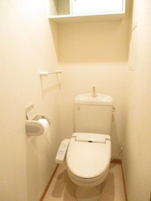 【トイレ】 | ハーモニー・スクエアＢ | コンパクトで使いやすいトイレです
