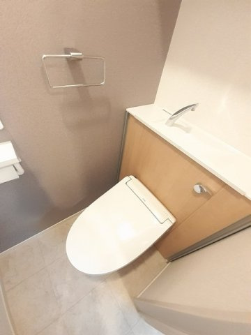 Ｔメゾンのトイレ|シンプルで使いやすいトイレです