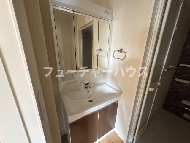 イーストヒルズセイ（Ｅａｓｔ　Ｈｉｌｌｓ　ＳＥＩ）の洗面所|忙しい朝には欠かせない洗面所です