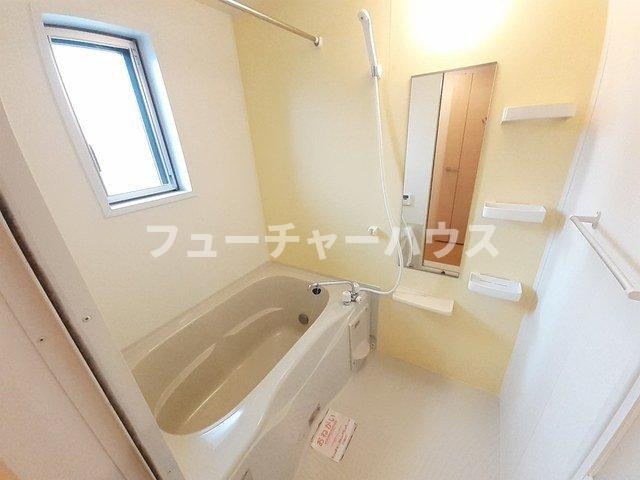 カーサ　アバンツァートⅠの浴室|日々の疲れを癒すお風呂付です