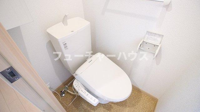 サウスタウン水野　Ａのトイレ|清潔感のあるトイレです