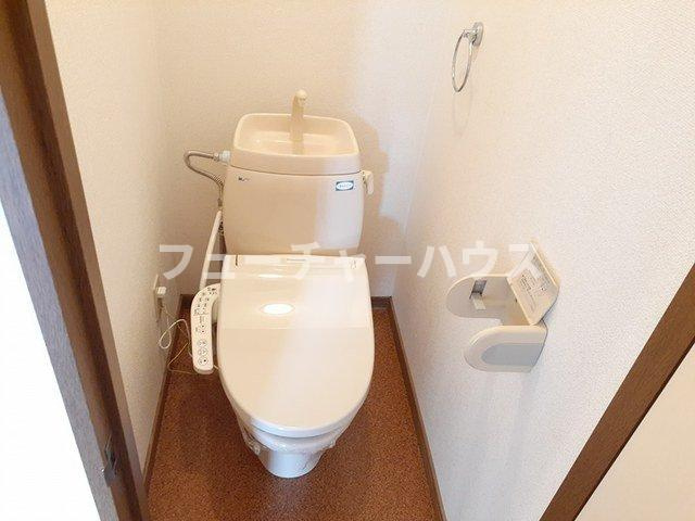 メゾンエレガントＩのトイレ|トイレもきれいです