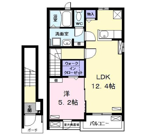 コンフォート八神の間取り