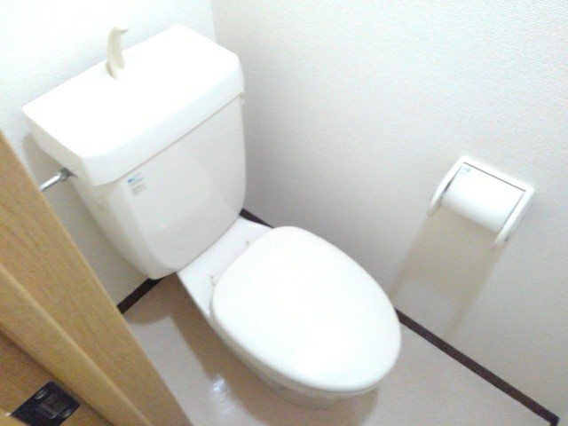 サンモール津田沼のトイレ|落ち着いた色調のトイレです