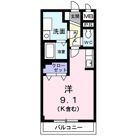 サンモール津田沼の間取り
