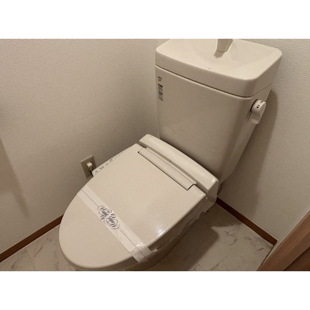 川口プラザＤのトイレ|トイレもきれいです