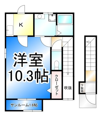 エコルポアイMの間取り