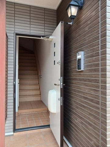 クレストⅡの玄関|毎日通る玄関はこちらです