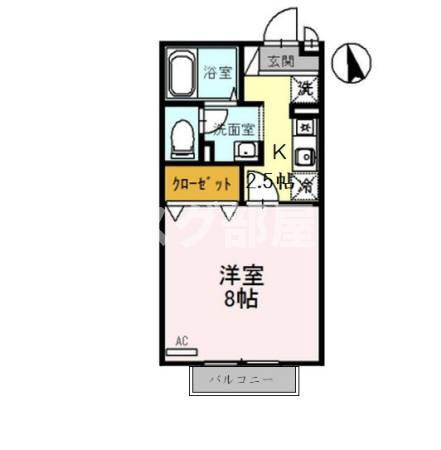 RIO　AONO　Ⅰ号館の間取り