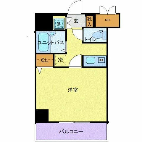 ドルチェ月島・弐番館の間取り