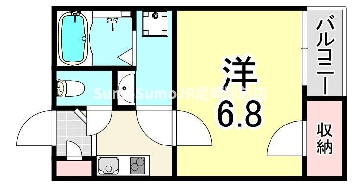 クレイノラヴェール　小田の間取り