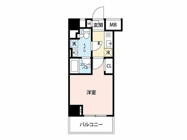 メインステージ九段下の間取り