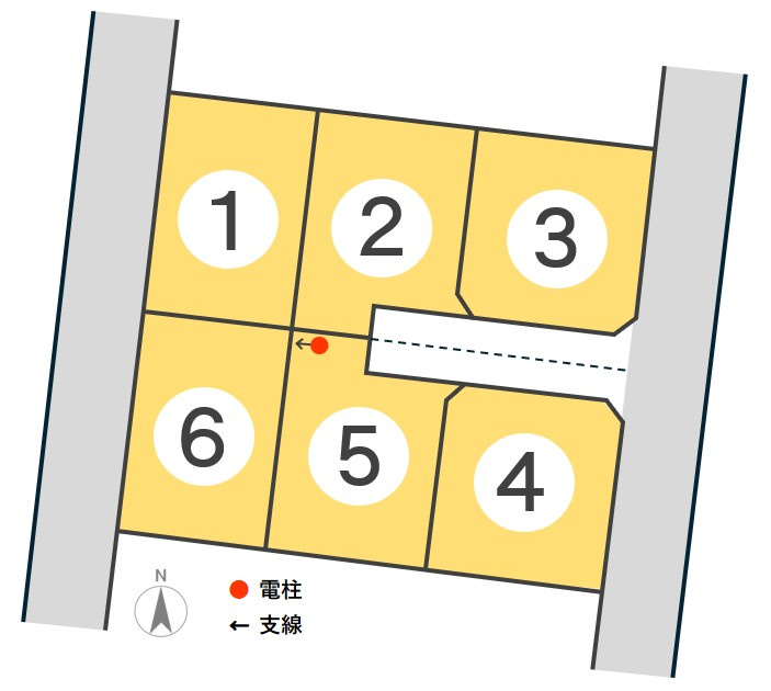 東邦ピュアコート柳原Ⅲ（3）の土地図