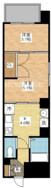 アトラスコートの間取り