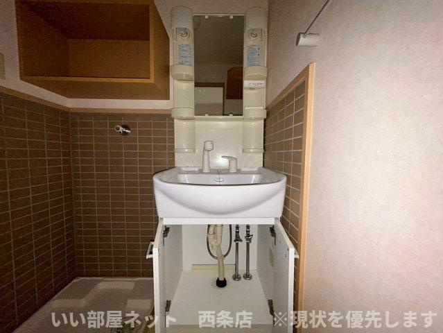 マルイラベンダーヒルズの独立洗面台