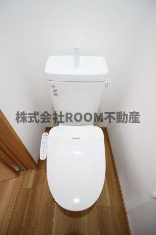 シンプルライフ平塚のトイレ|清潔感のあるトイレです