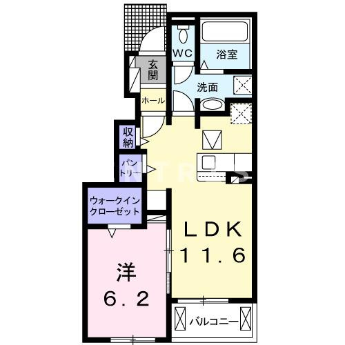 カメリアⅡの間取り|間取図