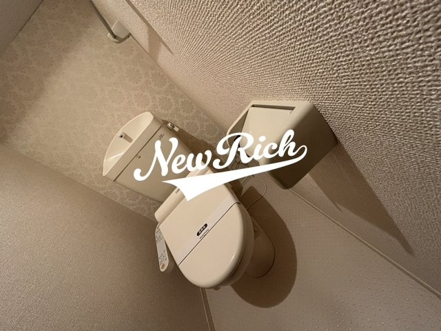 前橋市天川大島町３丁目のアパートのトイレ