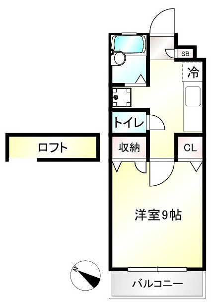 リバティの間取り