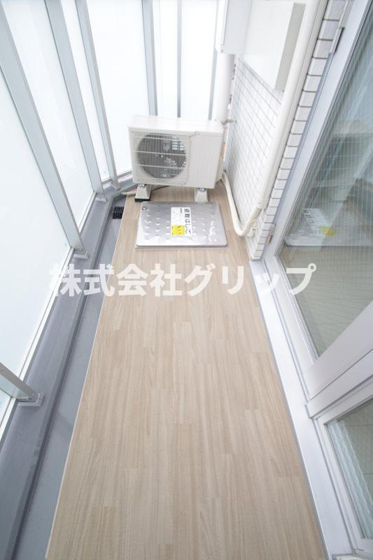 リヴシティ横濱蒔田弐番館のバルコニー