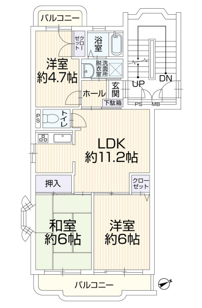 ラポール茅ヶ崎今宿　