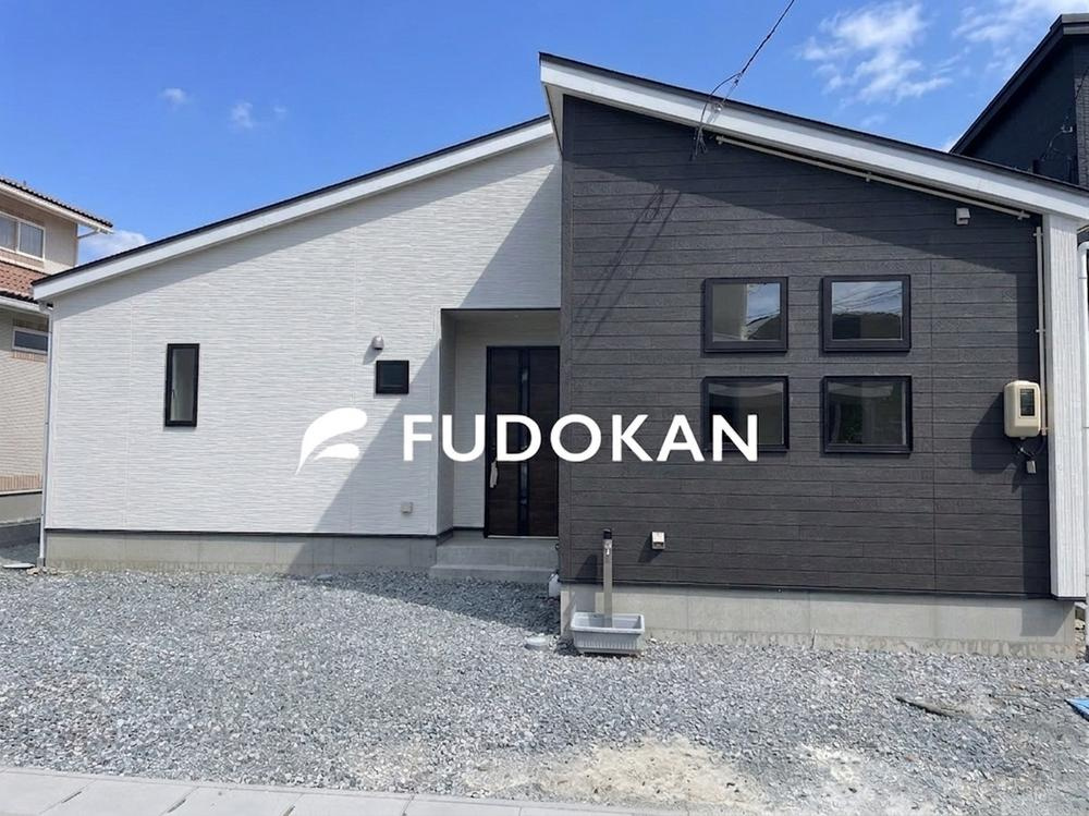 山形市浜崎1期【新築建売】1号棟の外観|現地外観写真。ご予約受付中！