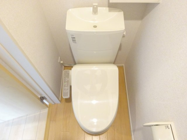ソフテイルＦのトイレ
