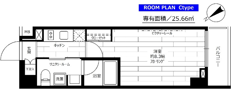 ステージグランデ茅場町の間取り