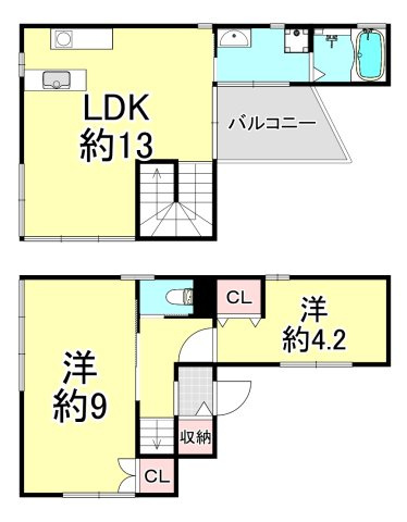 ミストレスカサスの間取り