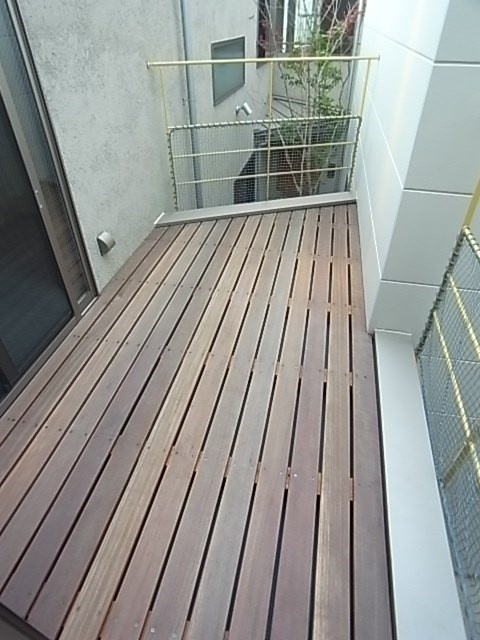 ミストレスカサスのバルコニー