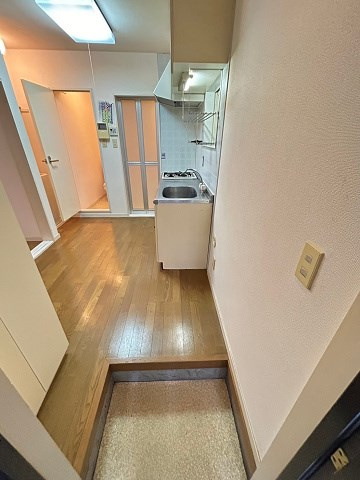 レオパレスアムールの玄関