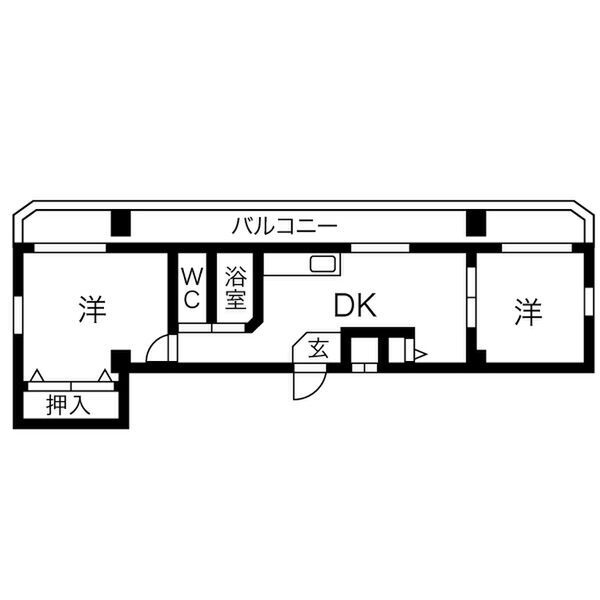 サンビラ大手前の間取り