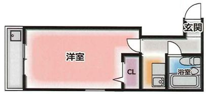 フラワーマンションの間取り