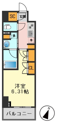 DIPS金町レジデンスの間取り