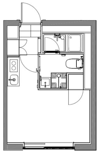 板橋区東新町１丁目の賃貸マンションの間取り