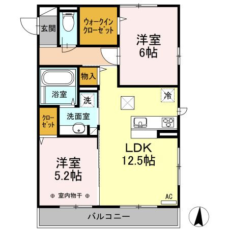 【間取り】 | リベルラ美鈴(リベルラミスズ)