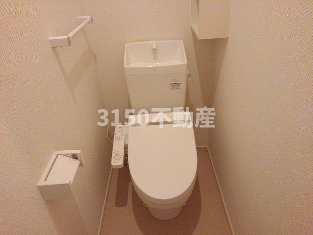 シャルム　ソレイユのトイレ|落ち着いた色調のトイレです